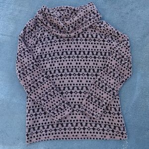 Croft & Barrow Fair Isle Pink Turtleneck Sweater